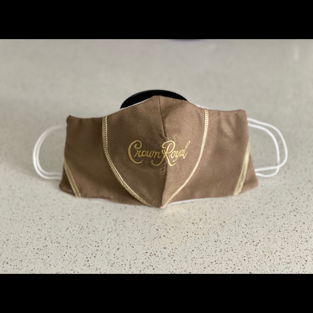 Crown Royal Handmade Face Mask